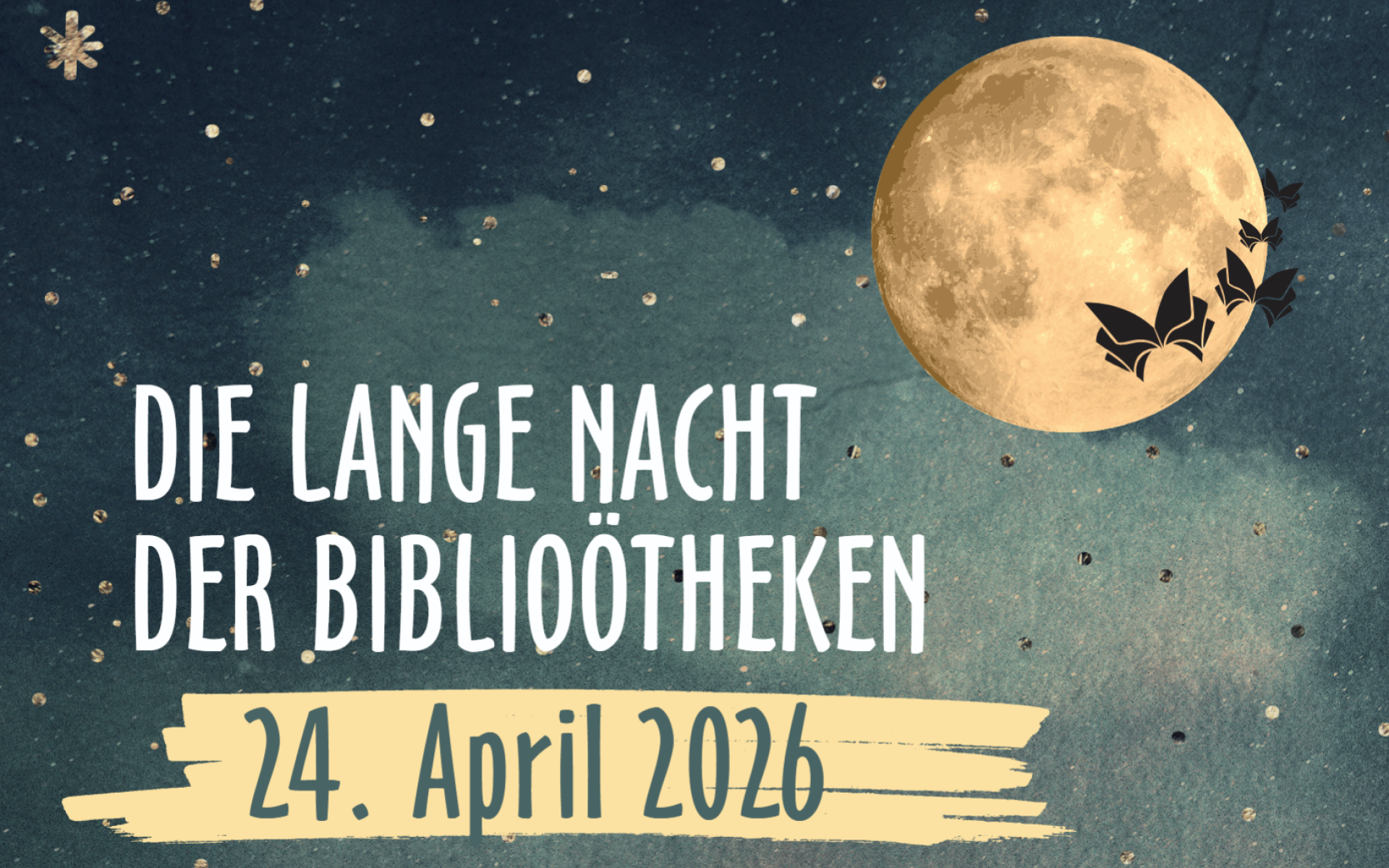 Logo der Langen Nacht der Biblioötheken