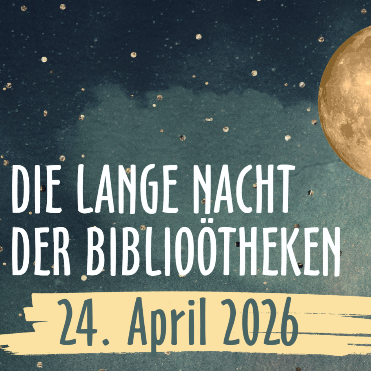Logo der Langen Nacht der Biblioötheken